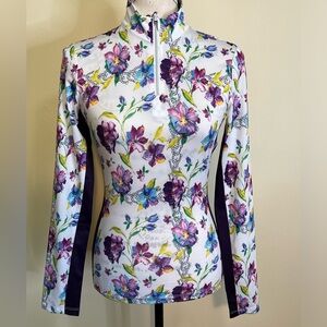 HKM 1/4 ZIP LADIES PULLOVER SZ XS